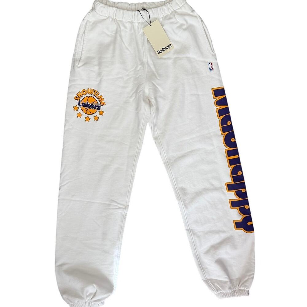 Madhappy x Los Angeles Lakers Sweatpants Size Small NWT NBA Collab Giftable